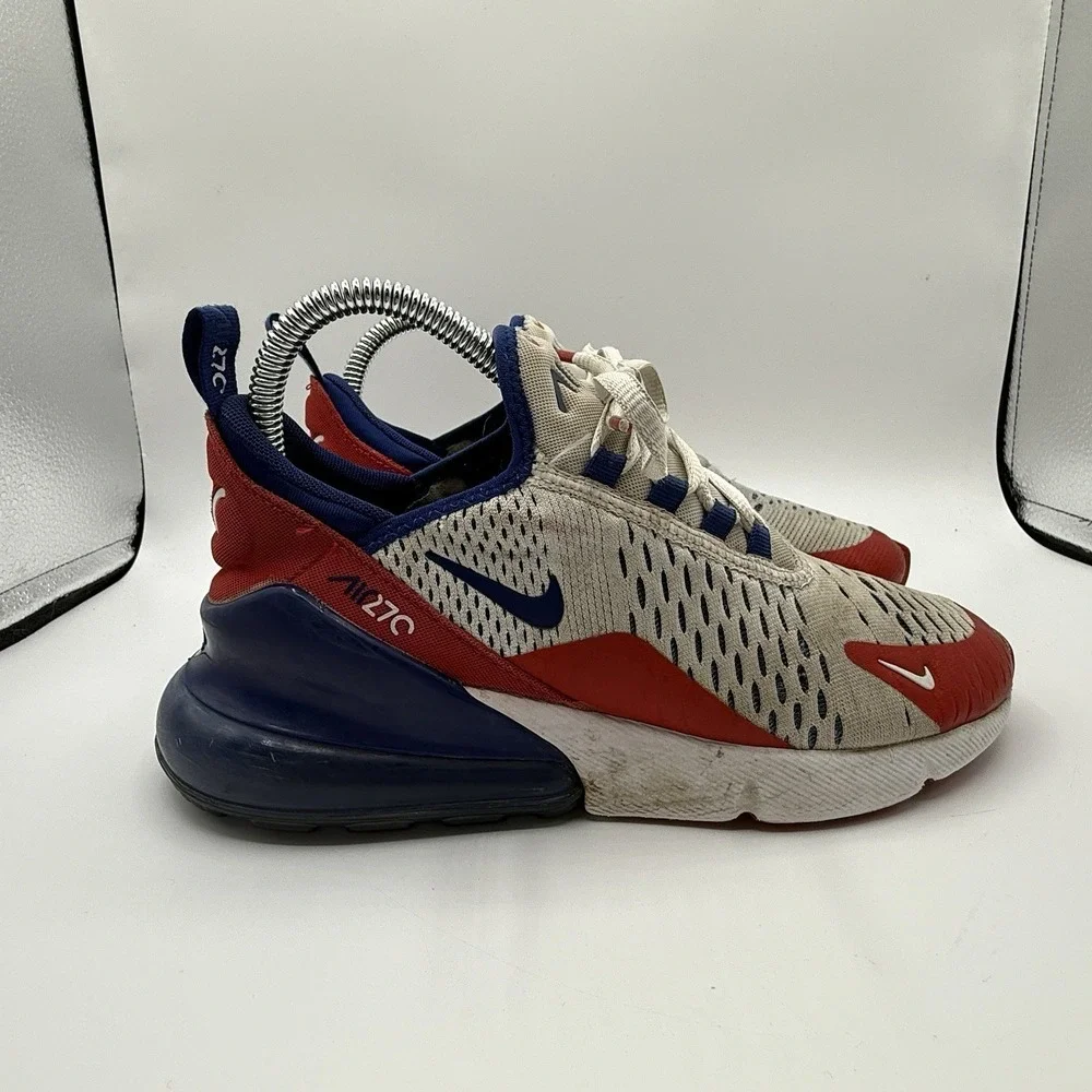 Air Max 270 Blue USA‎ Sneakers 5Y Blue Red Dirty